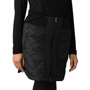 prAna Quilted Black Esla Skirt Size Small~NWT